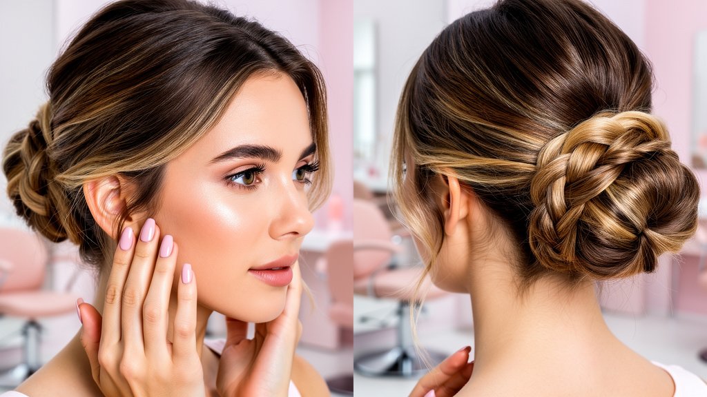 Peinados Recogidos Fáciles para Cabello