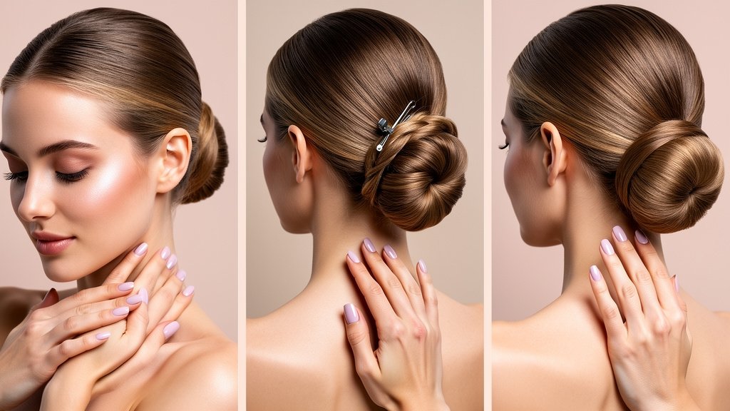 peinados recogidos clásicos