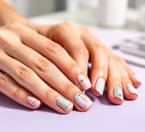 Uñas pintadas para uñas cortas