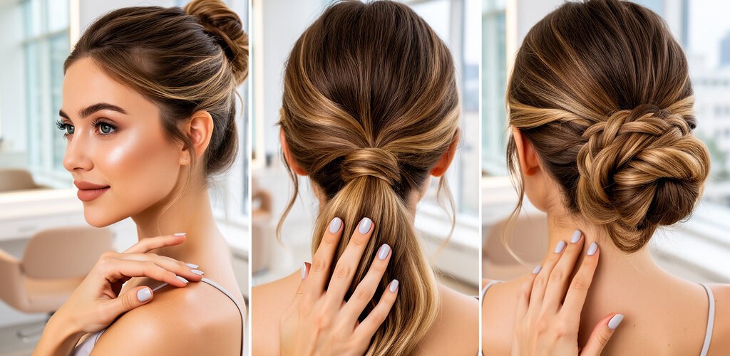 Peinados Recogidos Fáciles para Cabello