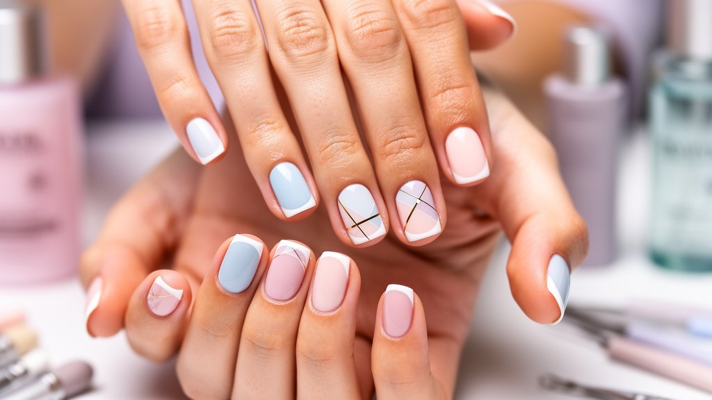 Uñas pintadas para uñas cortas