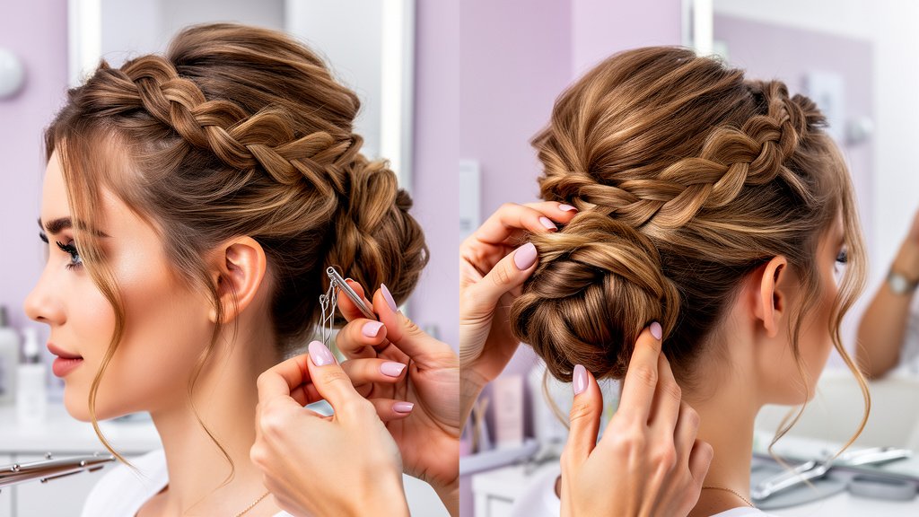 Peinados Recogidos Románticos para una