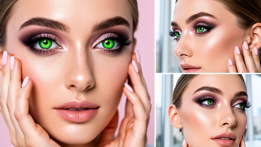 maquillaje ojos verdes